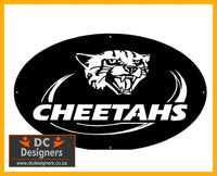 Cheetahs Rugby Team Mounted Wall Art Design
