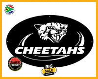 Cheetahs Rugby Team Mounted Wall Art Design