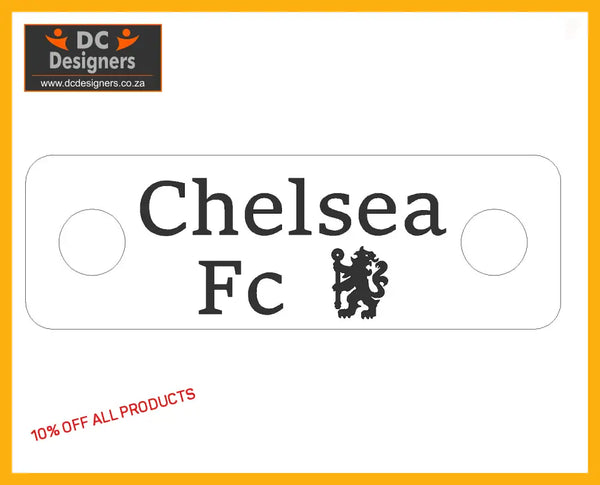 Chelsea Fc Individual Shoelace Tag Shoe Lace Tags