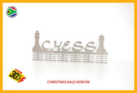 Chess 48 Tier Medal Hanger Stainless Steel Brush Finish Sports Medal Hangers