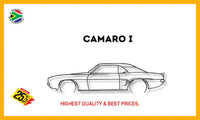 Chevrolet Camaro 1 Detailed Silhouette Metal Wall Art