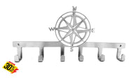 Compass Key Hook Hooks