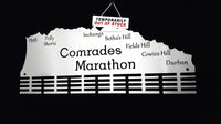 Comrades Marathon Down Run Medal Hanger 48 Tier Stainless Steel Brush Finish Sports Hangers