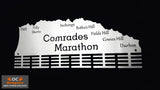 Comrades Marathon Down Run Medal Hanger 48 Tier Stainless Steel Brush Finish Sports Hangers