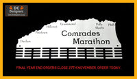 Comrades Marathon Up Run Medal Hanger 48 Tier Stainless Steel Brush Finish Sports Hangers