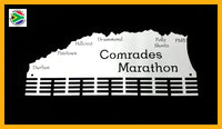 Comrades Marathon Up Run Medal Hanger 48 Tier Stainless Steel Brush Finish Sports Hangers