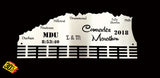 Comrades Marathon Up Run Personalised 48 Tier Medal Hanger Stainless Steel Brush Finish Sports