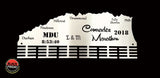 Comrades Marathon Up Run Personalised 48 Tier Medal Hanger Stainless Steel Brush Finish Sports