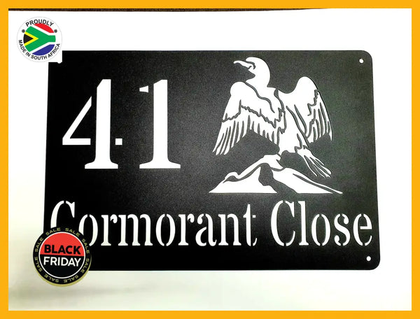 Cormorant House Sign Wall Art