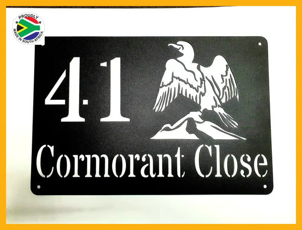 Cormorant House Sign Wall Art