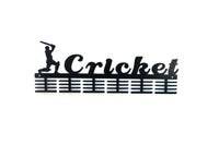 Cricket 48 Tier Medal Hanger Black Sports Medal Hangers