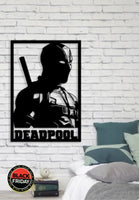 Deadpool Superhero Wall Art Art