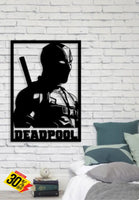 Deadpool Superhero Wall Art Art