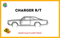 Dodge Charger R/T Detailed Silhouette Metal Wall Art