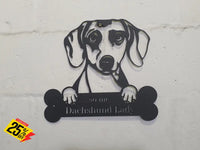 Dog Breed Personalized Wall Art Kennel & Run Accessories