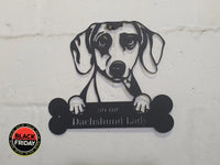 Dog Breed Personalized Wall Art Kennel & Run Accessories