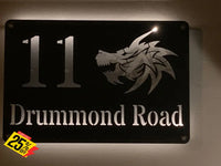 Dragon House Sign Wall Art