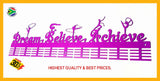 Dream Believe Achieve Rhythmic Gymnastics 72 Tier Medal Hanger Sports Hangers