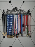 Dream Big Work Hard Sbr Lady Or Man 80 Tier Medal Hanger Stainless Steel Brush Finish / Sports