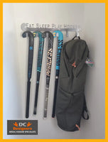 Eat Sleep Play Hockey Stick & Bag Hook Stainless Steel Cap Hooks