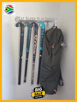 Eat Sleep Play Hockey Stick & Bag Hook Stainless Steel Cap Hooks