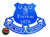 Everton Football Club Crest Mounted Wall Art Design