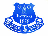 Everton Football Club Crest Mounted Wall Art Design