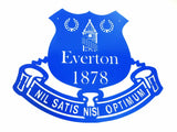 Everton Football Club Crest Mounted Wall Art Design