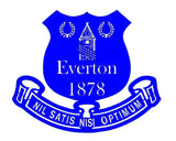 Everton Football Club Crest Mounted Wall Art Design