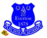 Everton Football Club Crest Mounted Wall Art Design