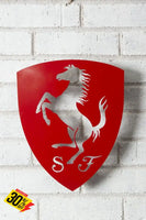 Ferrari Sf Mounted Wall Art