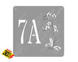 Flower House Sign Designs Wall Art