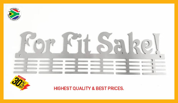 For Fit Sake! 48 Tier Medal Hanger Sports Medal Hangers