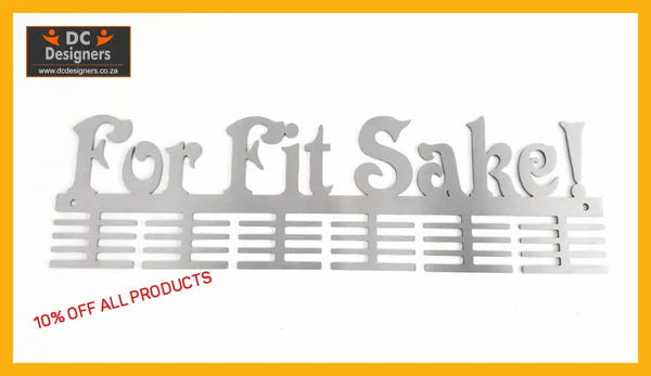 For Fit Sake! 48 Tier Medal Hanger Sports Medal Hangers