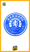 Glasgow Rangers Football Club Crest Mounted Wall Art Design