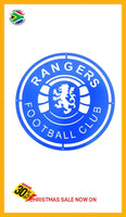 Glasgow Rangers Football Club Crest Mounted Wall Art Design