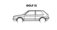 Golf 2 Detailed Silhouette Metal Wall Art