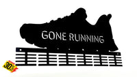 Gone Running 48 Tier Medal Hanger Black Sports Hangers