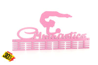 Gymnastics Ball 48 Tier Medal Hanger Pink Sports Medal Hangers