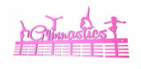 Gymnastics Figurines 48 Tier Medal Hanger Pink Sports Medal Hangers