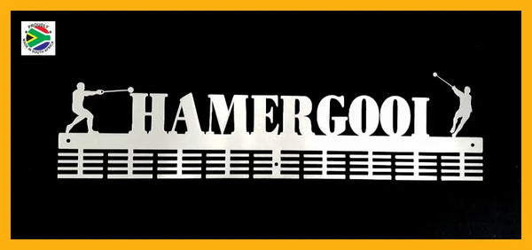 Hamergooi 72 Tier Medal Hanger Stainless Steel Brush Finish Sports Hangers