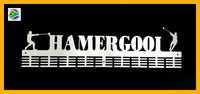 Hamergooi 72 Tier Medal Hanger Stainless Steel Brush Finish Sports Hangers