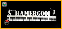 Hamergooi 72 Tier Medal Hanger Stainless Steel Brush Finish Sports Hangers