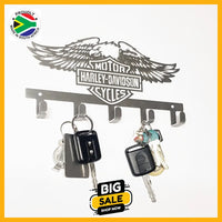 Harley Davidson Design 5 Hook Key Home Décor