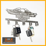 Harley Davidson Design 5 Hook Key Home Décor