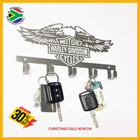 Harley Davidson Design 5 Hook Key Home Décor