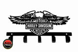 Harley Davidson Design - 5 Hook Key Home Décor