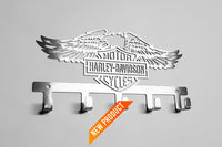 Harley Davidson Design 5 Hook Key Home Décor