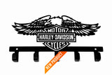 Harley Davidson Design - 5 Hook Key Home Décor