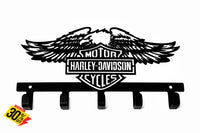 Harley Davidson Design - 5 Hook Key Home Décor